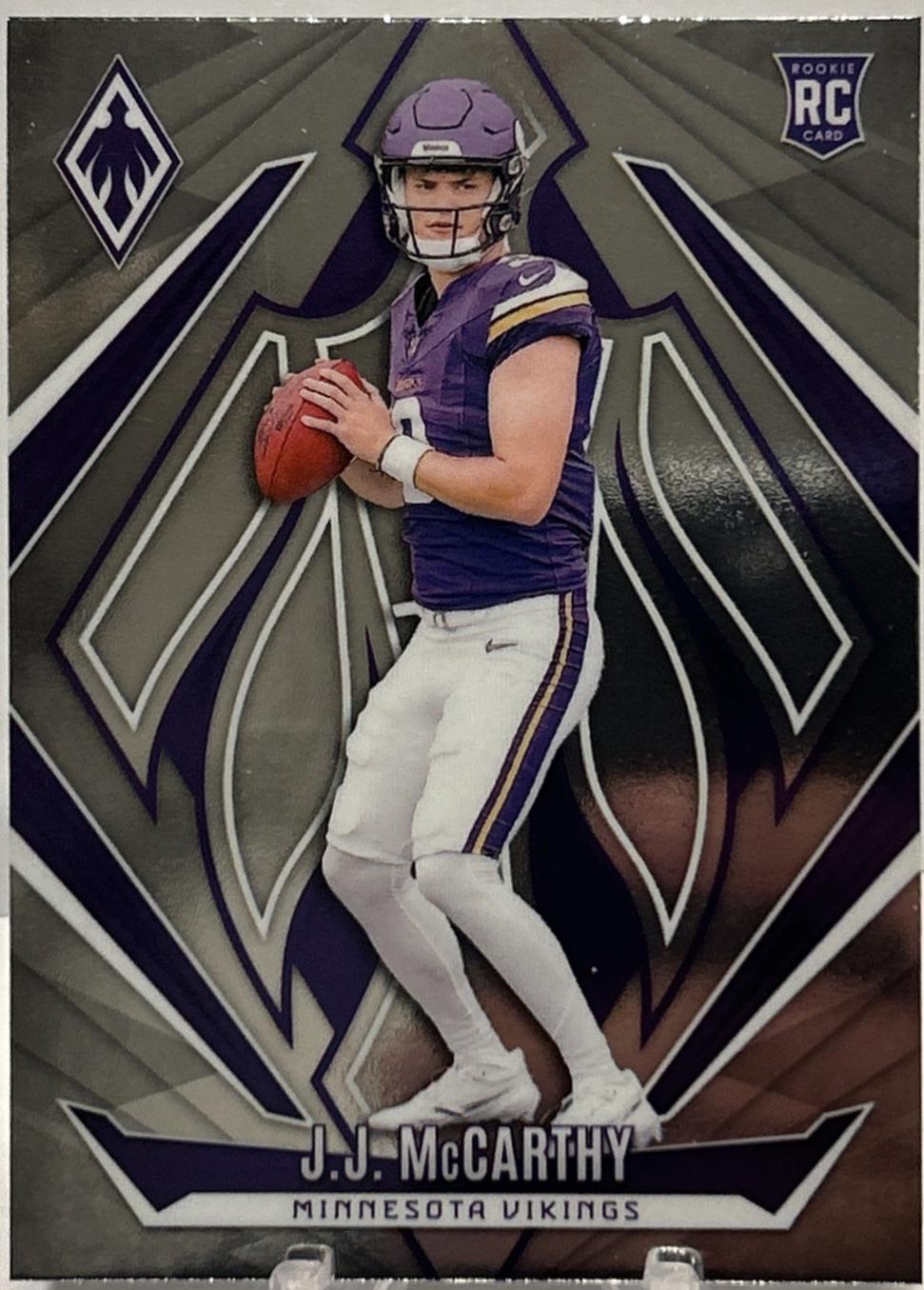 J.J. McCarthy #185 Football Cards 2024 Panini Phoenix