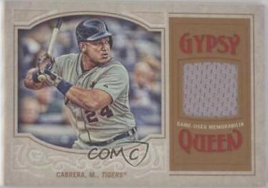 Miguel Cabrera #GQR-MCA Baseball Cards 2016 Topps Gypsy Queen Relics
