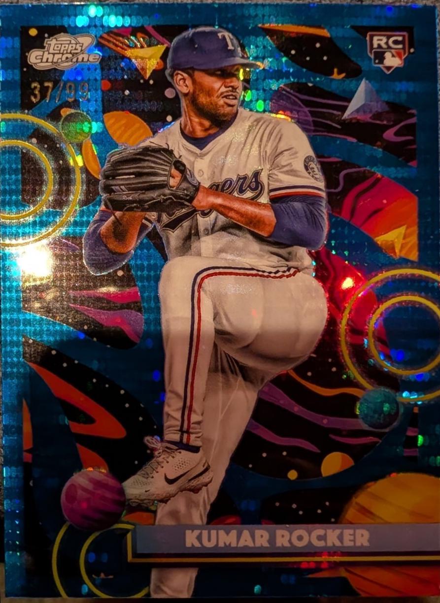 Kumar Rocker [Blue Moon Refractor] #120