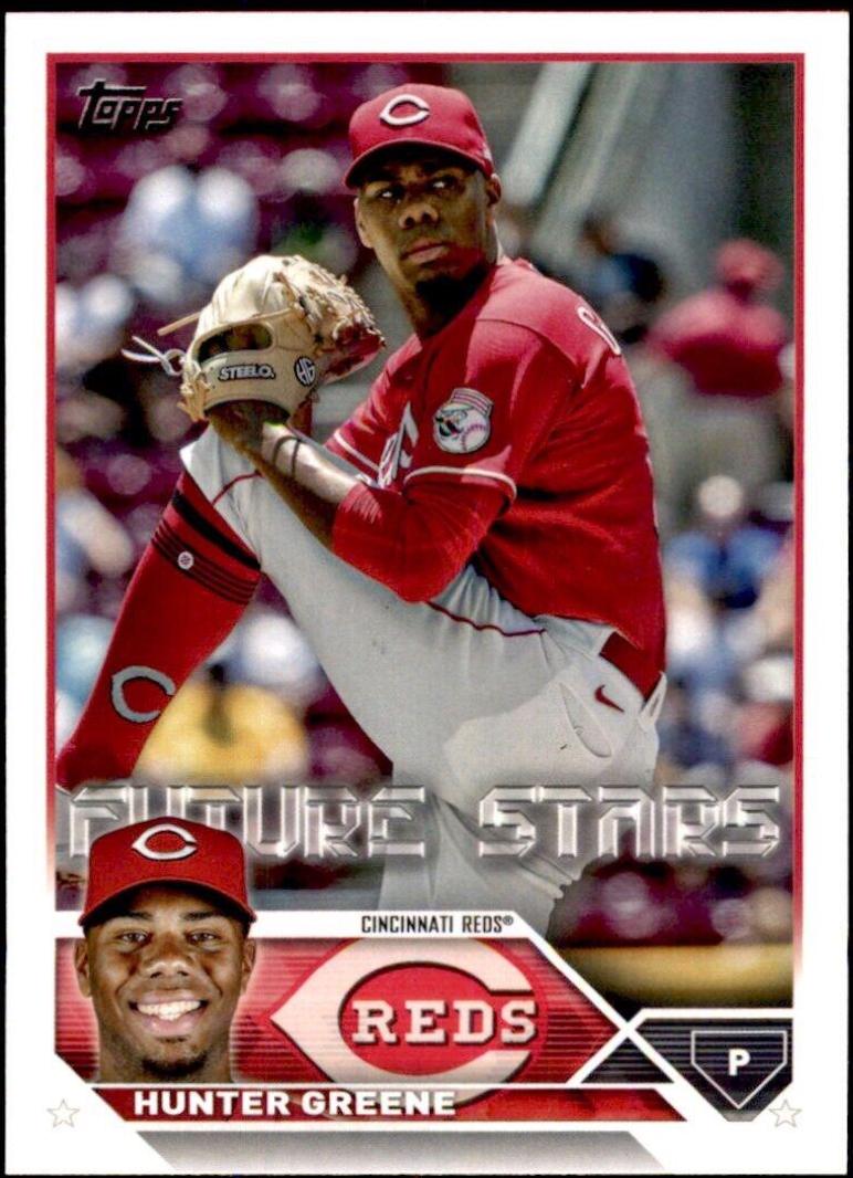Hunter Greene #155 Baseball Cards 2023 Topps