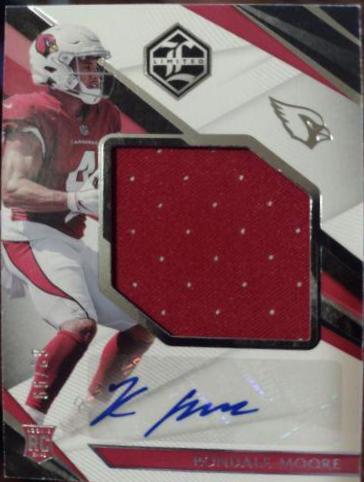 Rondale Moore [Patch Autograph Silver Spotlight] #117