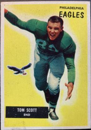 Tom Scott #105 Football Cards 1955 Bowman