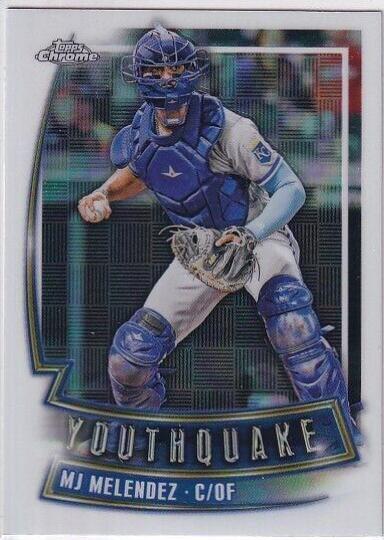 MJ Melendez #YQ-14 Baseball Cards 2023 Topps Chrome Youthquake