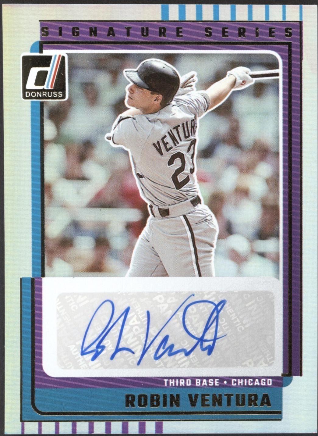 Robin Ventura #SG-RVT 2025 Panini Donruss Signature Series Baseball