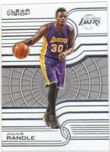 Julius Randle #27 Basketball Cards 2015 Panini Clear Vision