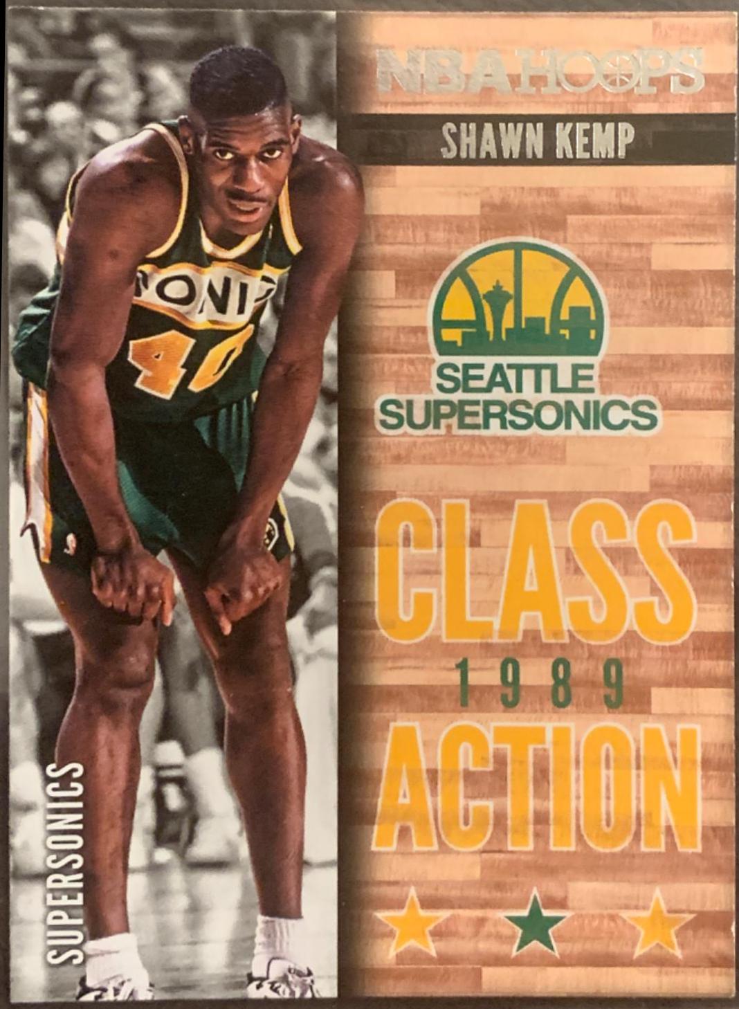Shawn Kemp #24 Basketball Cards 2013 Panini Hoops Class Action