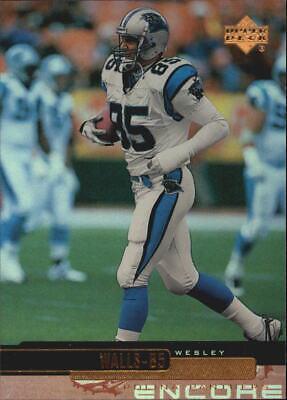 Wesley Walls #25 Football Cards 1999 Upper Deck Encore