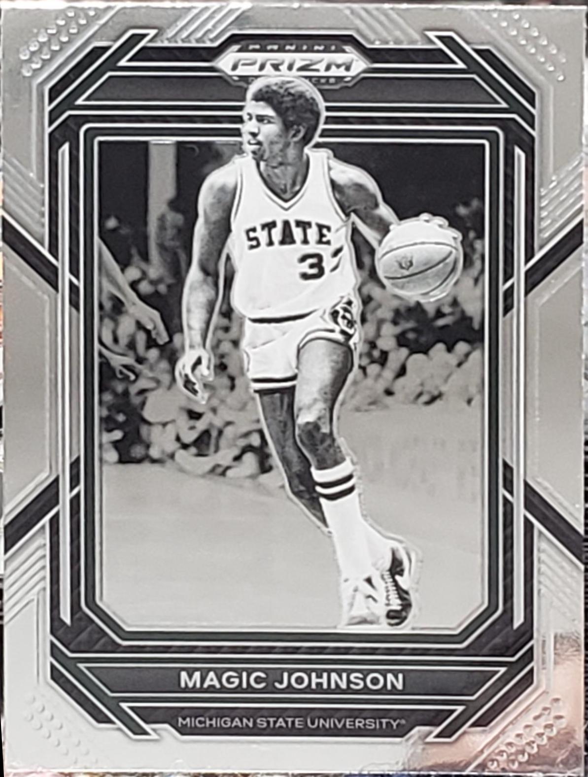 Magic Johnson #79 Basketball Cards 2023 Panini Prizm Draft Picks
