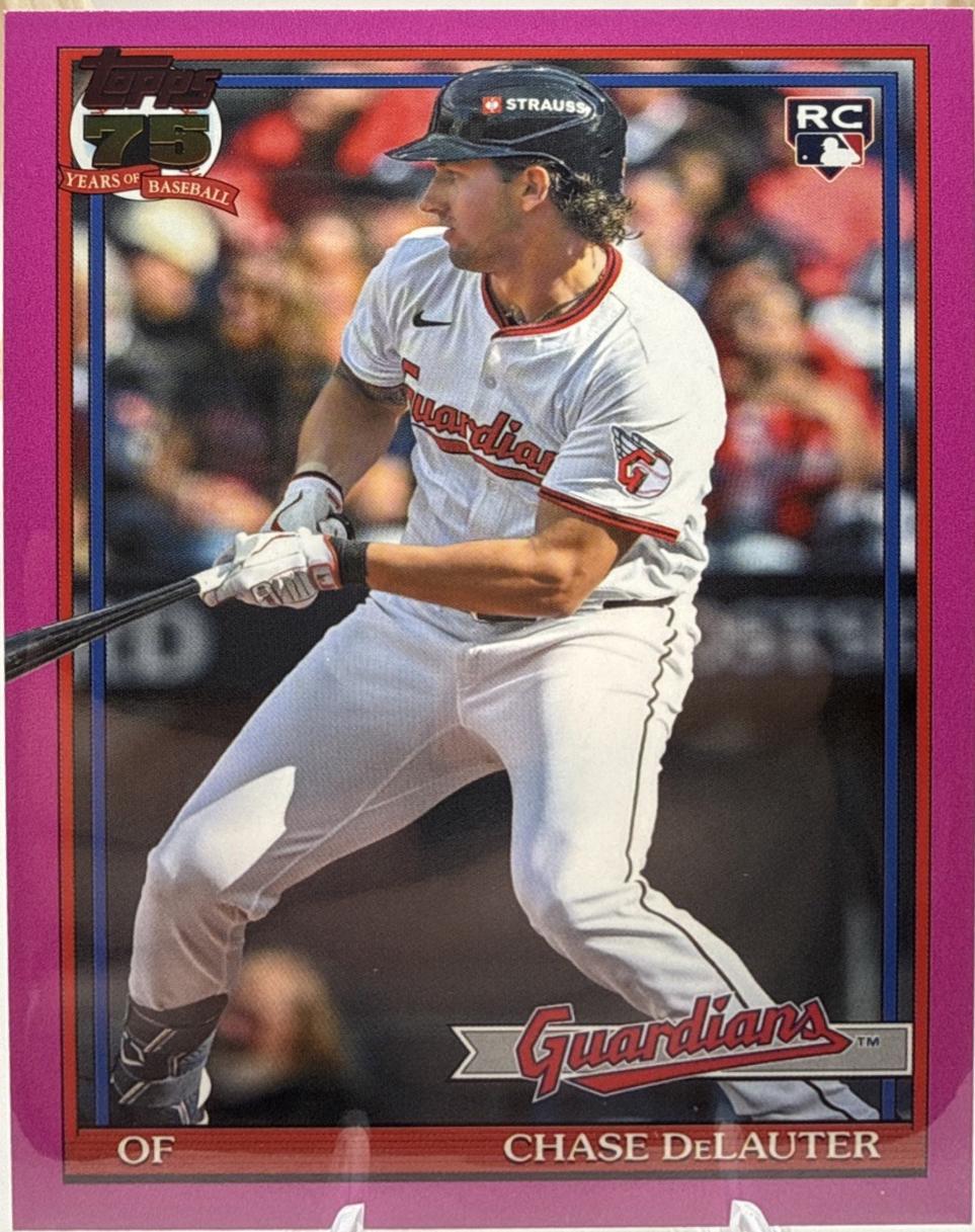 Chase DeLauter [Pink] (2026 Topps Series 2 1991)