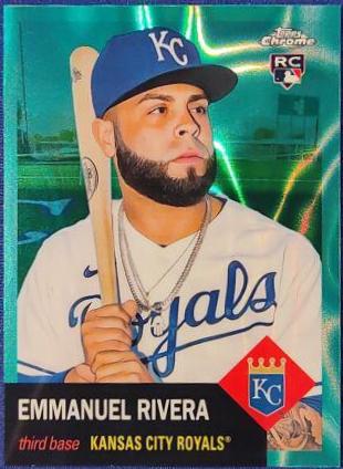 Emmanuel Rivera [Aqua Lava Refractor] #304