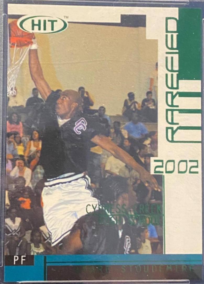 Amare Stoudemire #R36 Football Cards 2002 Sage Hit Rarefied