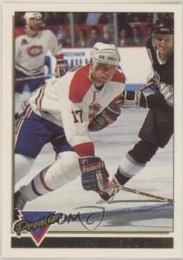 John LeClair #181 Hockey Cards 1993 Topps Premier