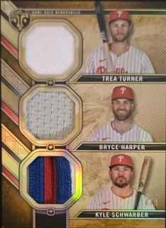 Trea Turner / Bryce Harper / Kyle Schwarber