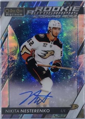 Nikita Nesterenko #R-NN 2023 O Pee Chee Platinum Rookie Autograph Hockey
