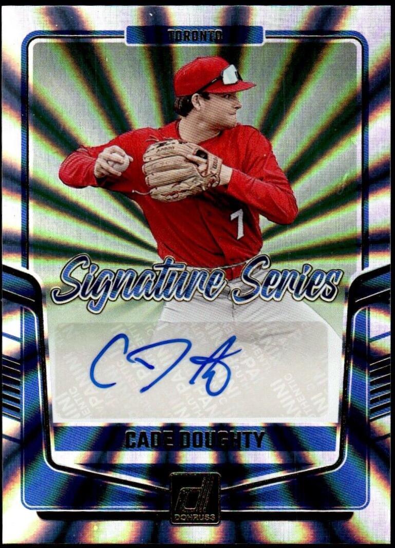 Cade Doughty #SS-CD Baseball Cards 2024 Donruss Signature Series