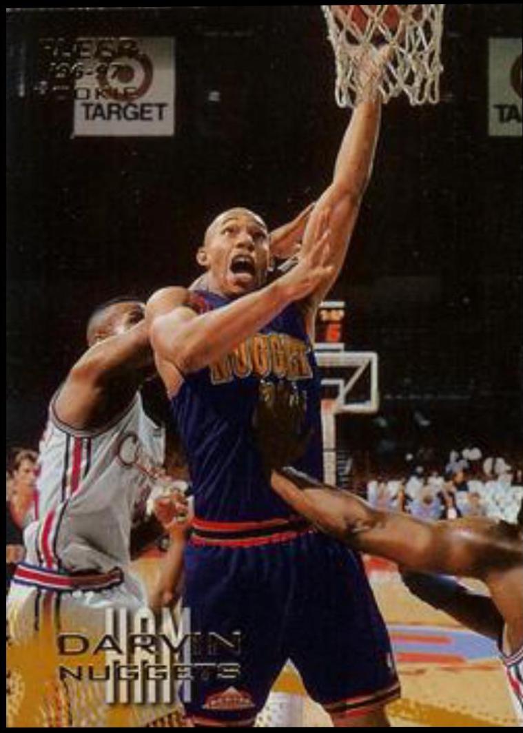 Darvin Ham #175 Basketball Cards 1996 Fleer