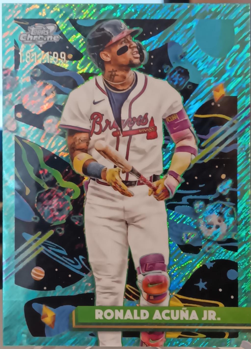 Ronald Acuna Jr. [Aqua Equinox Refractor] #165