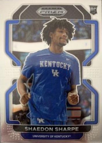 Shaedon Sharpe #54 Basketball Cards 2022 Panini Prizm Draft Picks