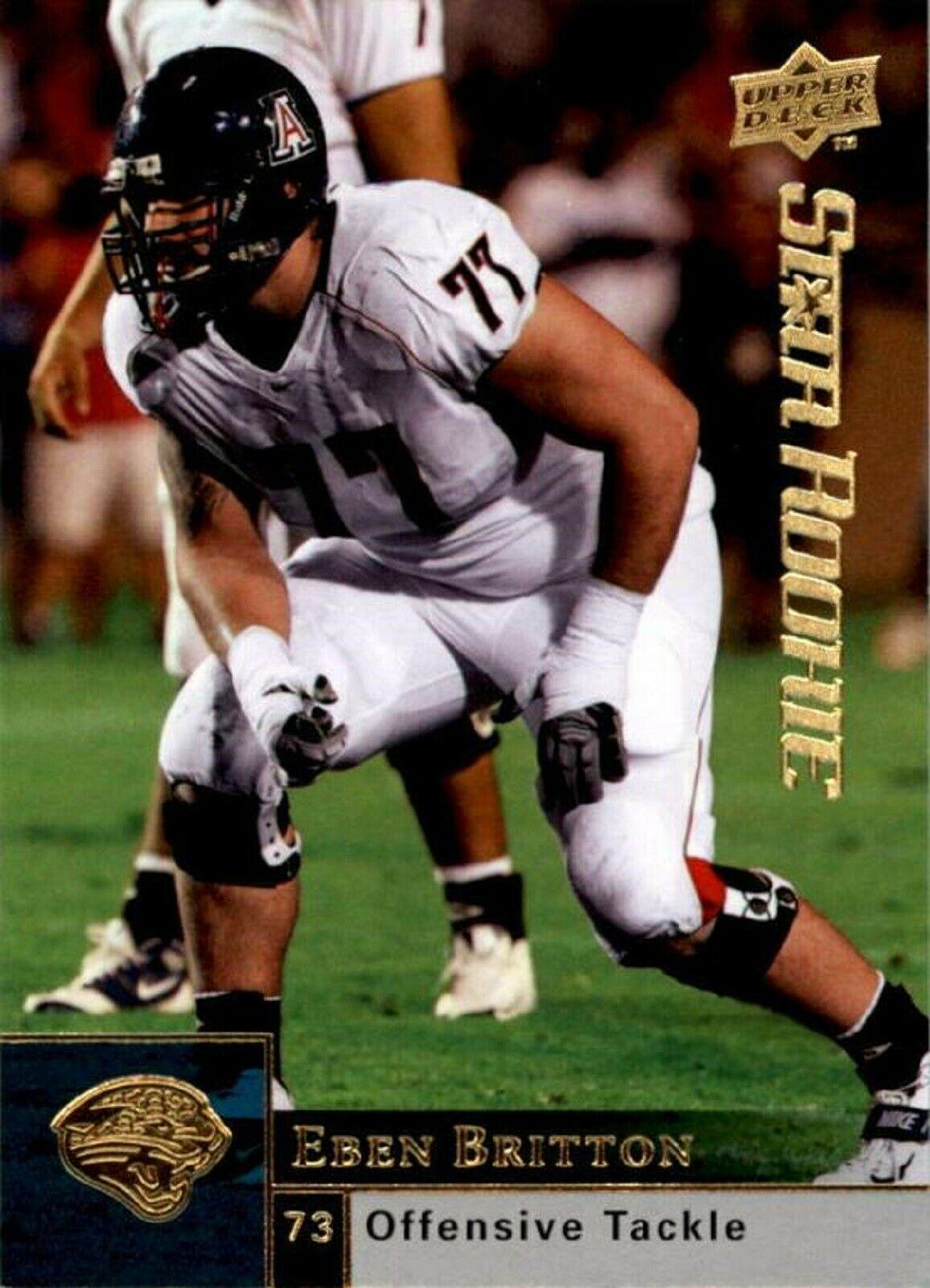 Eben Britton #204 Football Cards 2009 Upper Deck