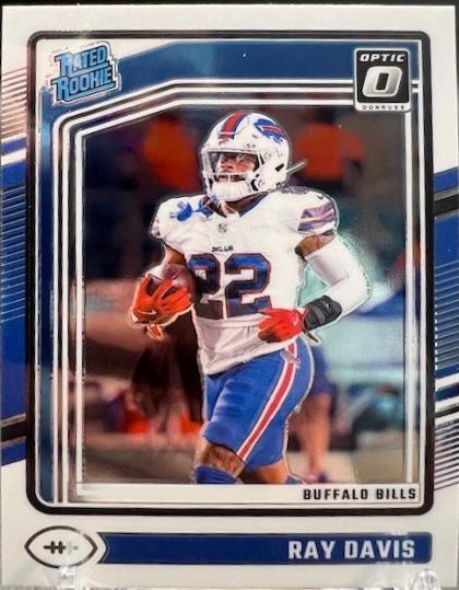 Ray Davis #283 Football Cards 2024 Panini Donruss Optic