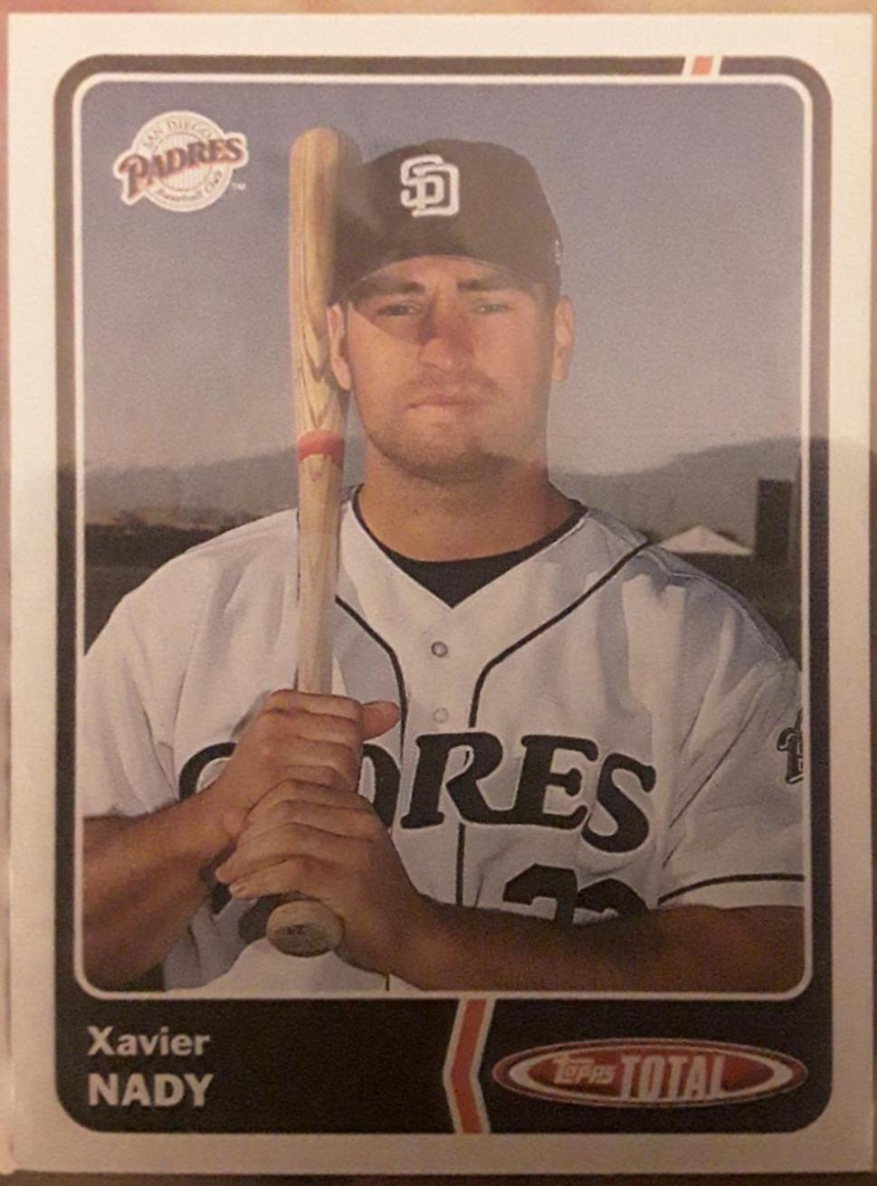 Xavier Nady #450 Baseball Cards 2003 Topps Total