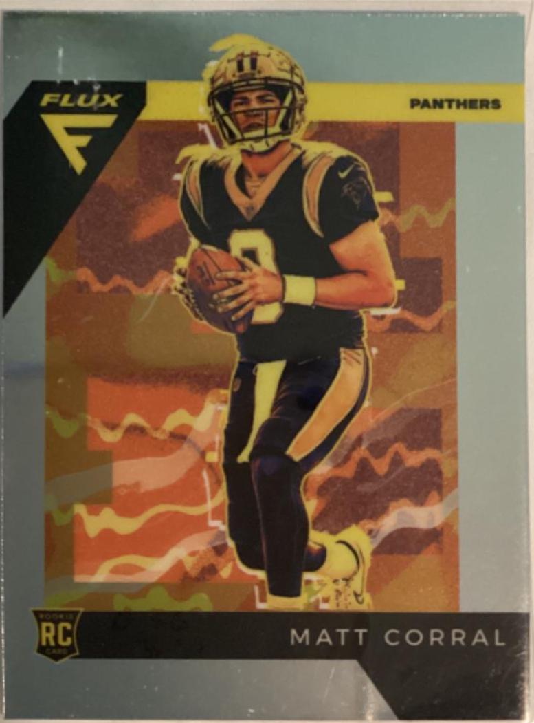 Matt Corral #FX-12 Football Cards 2022 Panini Chronicles Flux Rookies
