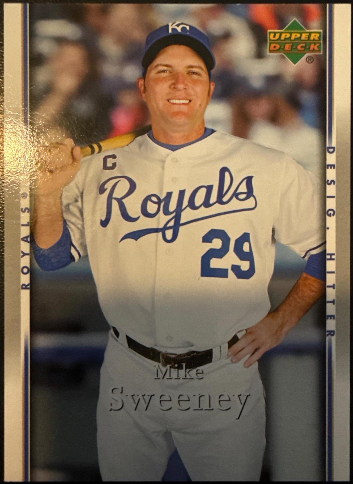 Mike Sweeney #1 Baseball Cards 2007 Upper Deck