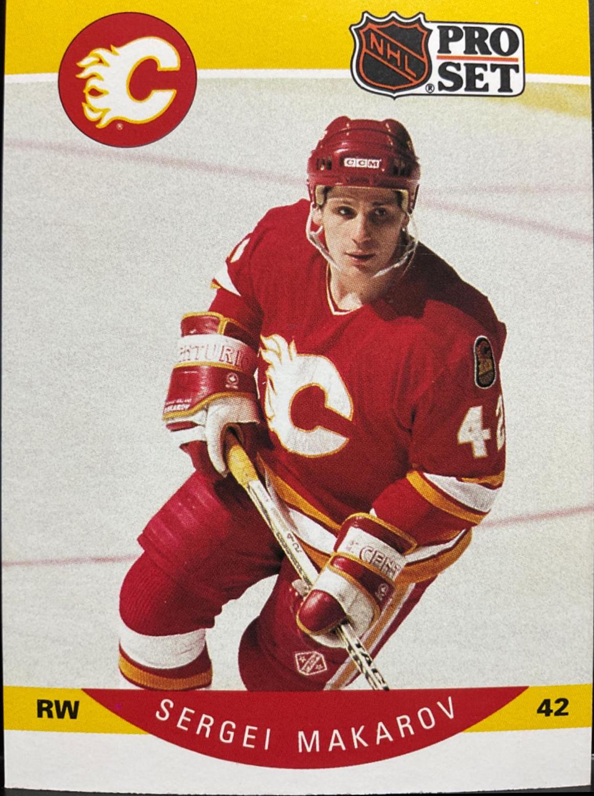 Sergei Makarov #38 Hockey Cards 1990 Pro Set