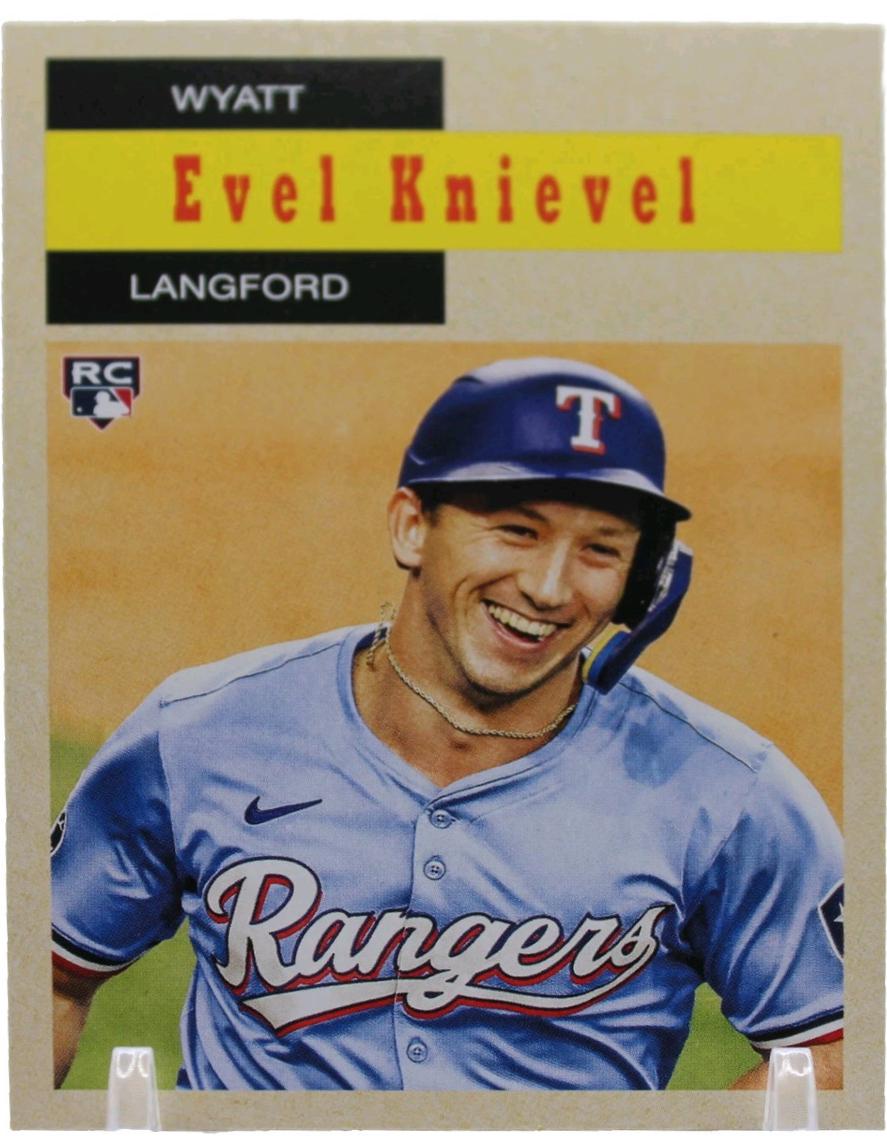 Wyatt Langford #58W-16 Baseball Cards 2024 Topps Archives 1958 TV Westerns