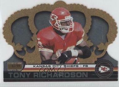 Tony Richardson #70 2001 Pacific Crown Royale Football
