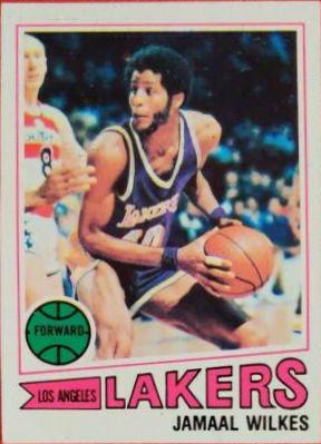Jamaal Wilkes #33 Basketball Cards 1977 Topps