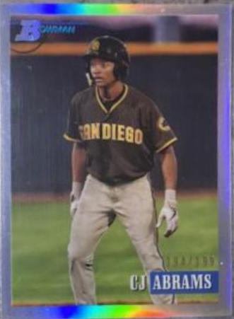 CJ Abrams [Chrome Prospect Refractor] #145