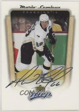 Mario Lemieux #306 Hockey Cards 2005 Upper Deck MVP