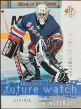 Vitali Yeremeyev #153 Hockey Cards 2000 SP Authentic