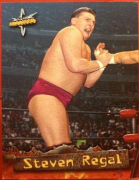 Steven Regal #17 Wrestling Cards 1999 Topps WCW Embossed