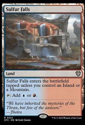 Sulfur Falls #322 Magic Outlaws of Thunder Junction Commander