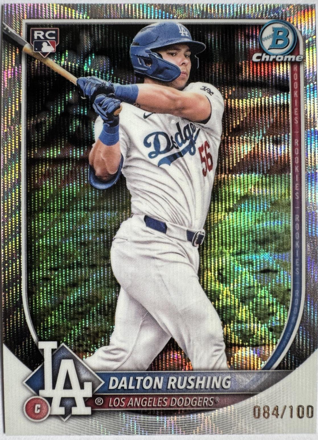 Dalton Rushing [Wave Refractor] #100