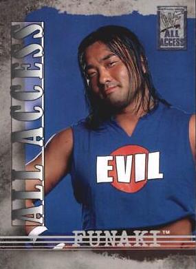 Funaki #14 Wrestling Cards 2002 Fleer WWF All Access
