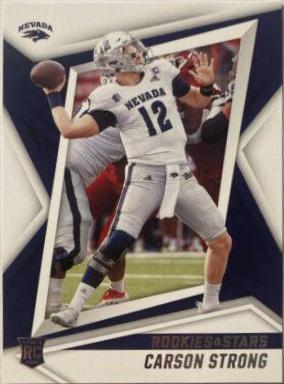 Carson Strong #4 Football Cards 2022 Panini Chronicles Draft Picks Rookies and Stars