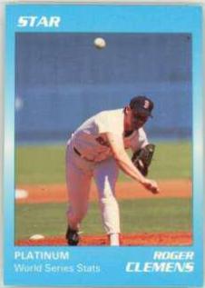 Roger Clemens #48 Baseball Cards 1990 Star Platinum Edition