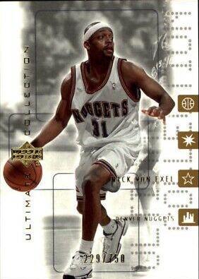 Nick Van Exel #14 Basketball Cards 2001 Ultimate Collection