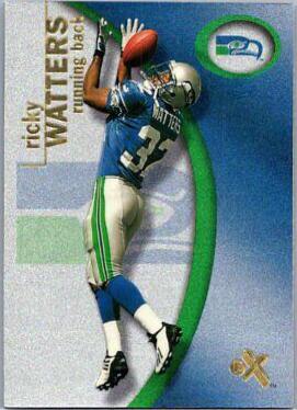 Ricky Watters #46 Football Cards 2001 Fleer E X