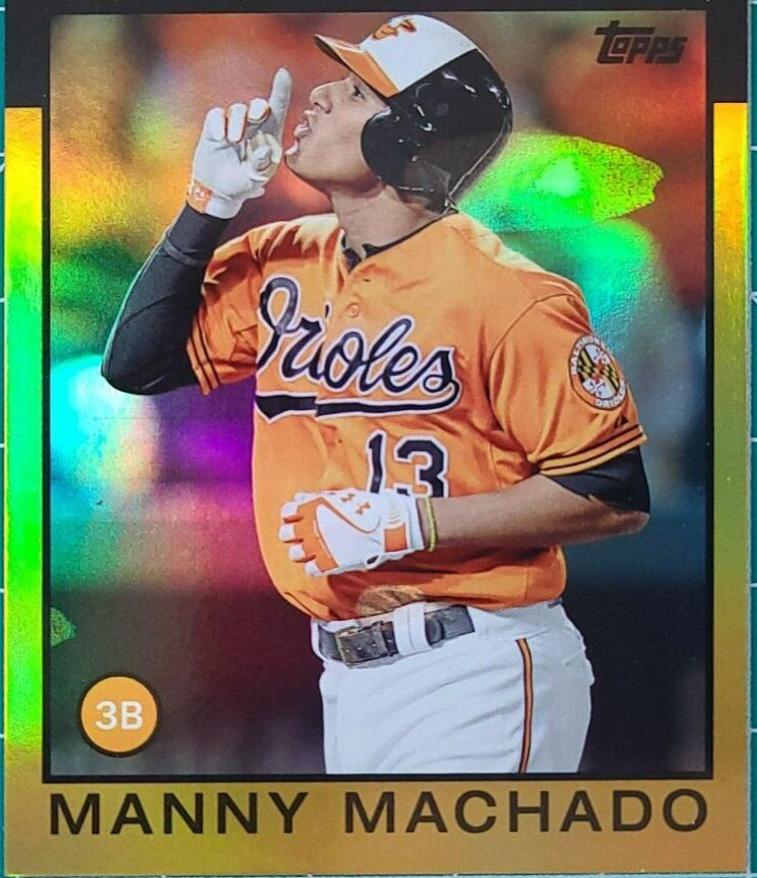 Manny Machado [Gold] #115