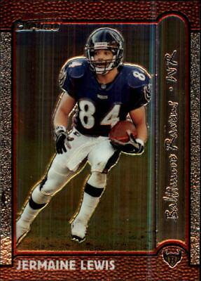Jermaine Lewis #55 1999 Bowman Chrome Football
