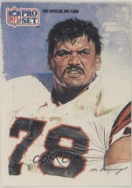 Anthony Munoz #408 Football Cards 1991 Pro Set