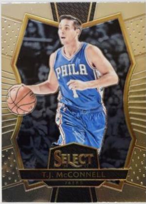 T. J. McConnell #151 Basketball Cards 2016 Panini Select
