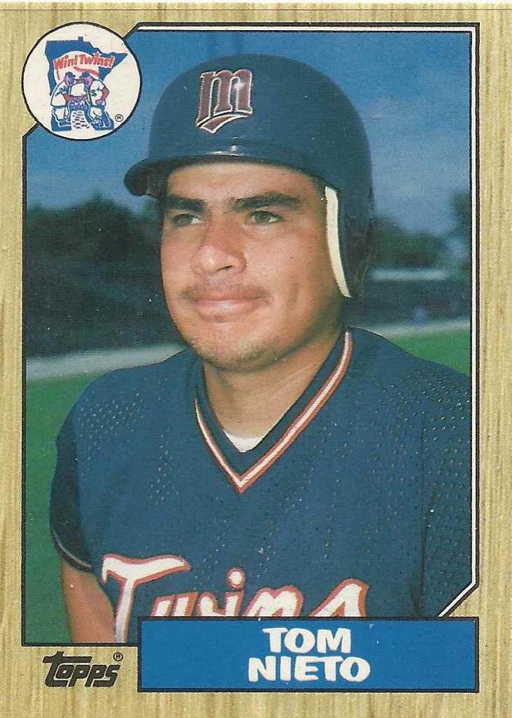 Tom Nieto #90T Baseball Cards 1987 Topps Traded