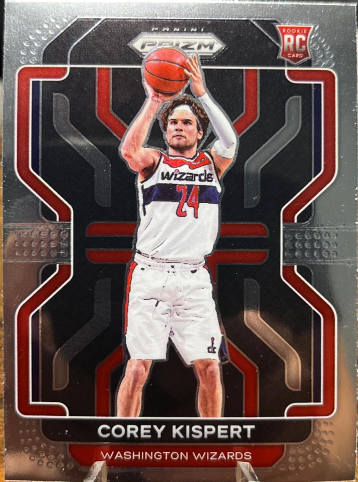 Corey Kispert #275 Basketball Cards 2021 Panini Prizm