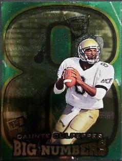 Daunte Culpepper #BN-7 Football Cards 1999 Press Pass Big Numbers