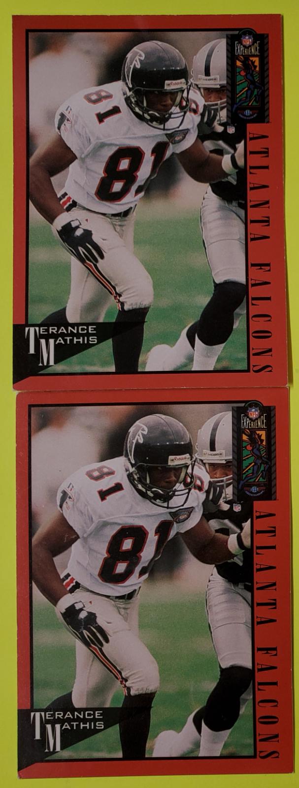 Terance Mathis #7 Football Cards 1994 Classic NFL Experience